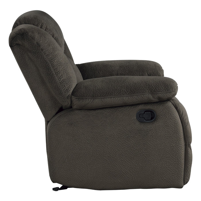 Laurelton Glider Reclining Chair in Brown - 9636-1 - FAMSA Furniture (TX)