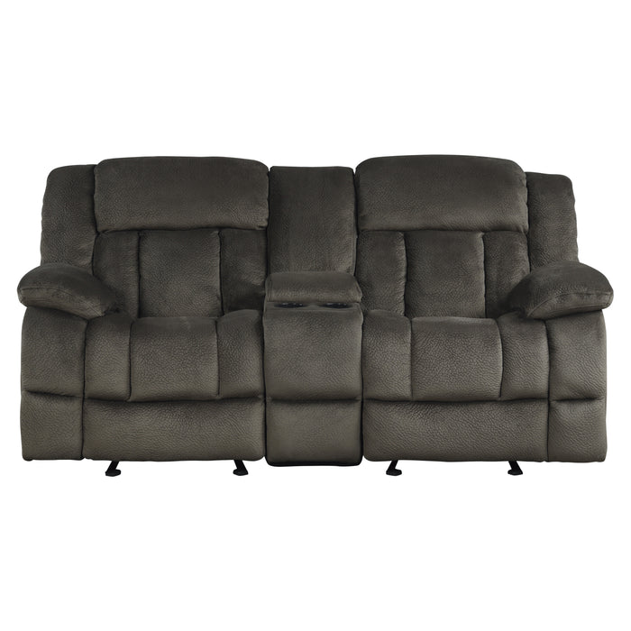 Laurelton 2pc Set: Sofa, Love in Brown - 9636*2 - FAMSA Furniture (TX)
