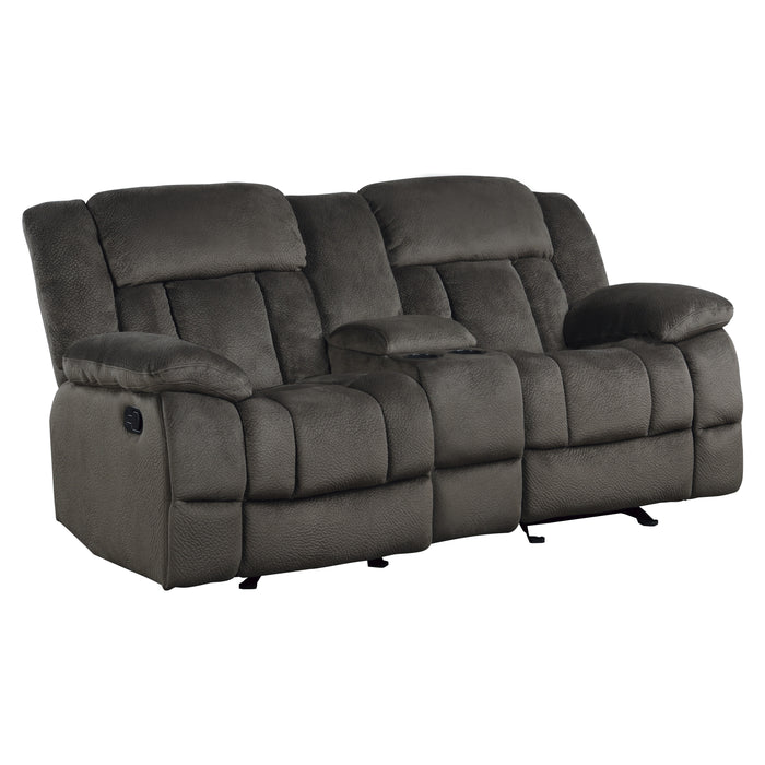 Laurelton 2pc Set: Sofa, Love in Brown - 9636*2 - FAMSA Furniture (TX)