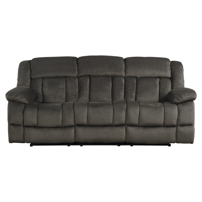 Laurelton Double Reclining Sofa in Brown - 9636-3 - FAMSA Furniture (TX)