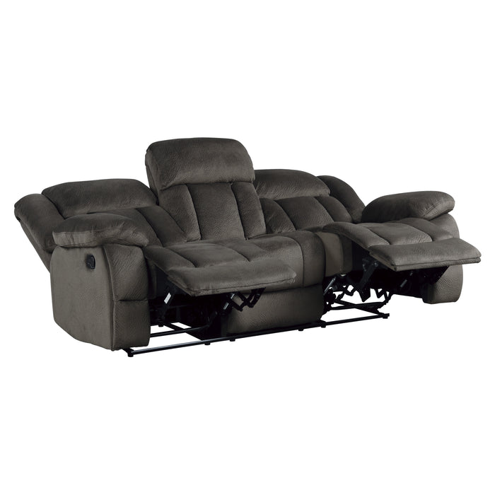 Laurelton 2pc Set: Sofa, Love in Brown - 9636*2 - FAMSA Furniture (TX)