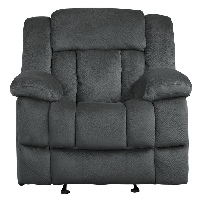 Laurelton Glider Reclining Chair in Gray - 9636CC-1 - FAMSA Furniture (TX)