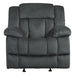 Laurelton Glider Reclining Chair in Gray - 9636CC-1 - FAMSA Furniture (TX)