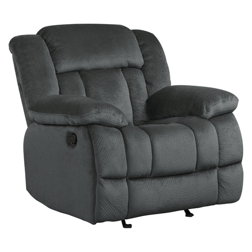 Laurelton Glider Reclining Chair in Gray - 9636CC-1 - FAMSA Furniture (TX)