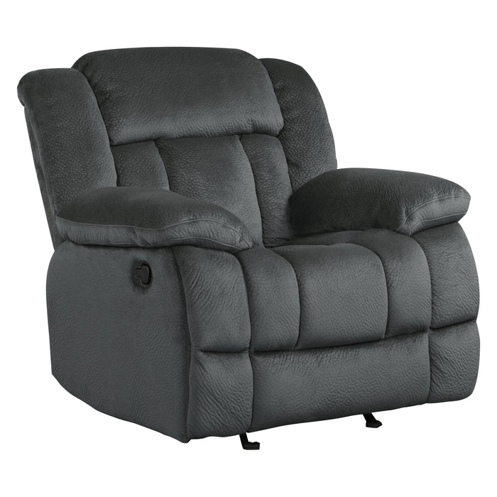 Laurelton Glider Reclining Chair in Gray - 9636CC-1 - FAMSA Furniture (TX)