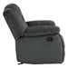 Laurelton Glider Reclining Chair in Gray - 9636CC-1 - FAMSA Furniture (TX)