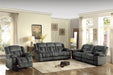 Laurelton Double Reclining Sofa in Gray - 9636CC-3 - FAMSA Furniture (TX)