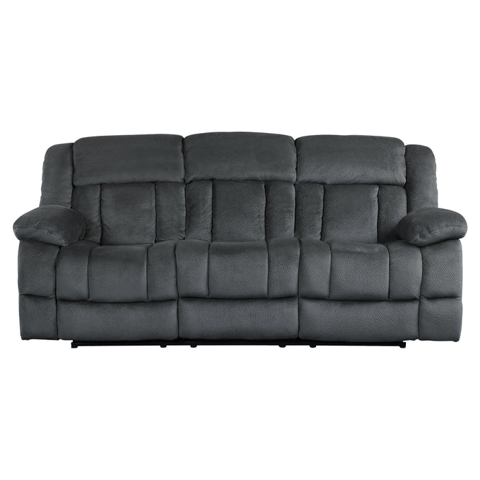 Laurelton Double Reclining Sofa in Gray - 9636CC-3 - FAMSA Furniture (TX)