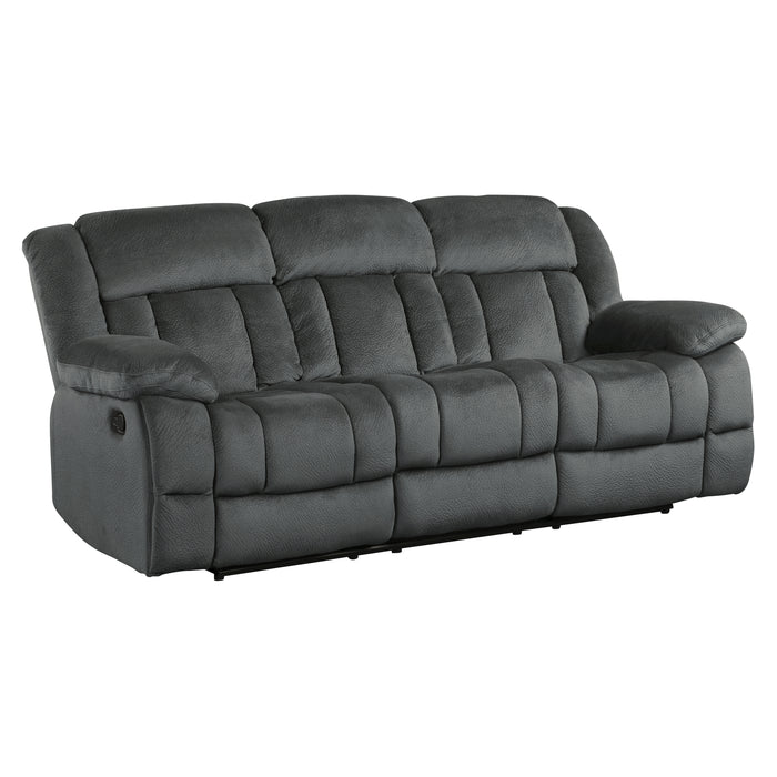 Laurelton Double Reclining Sofa in Gray - 9636CC-3 - FAMSA Furniture (TX)