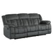 Laurelton Double Reclining Sofa in Gray - 9636CC-3 - FAMSA Furniture (TX)