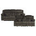 Laurelton 2pc Set: Sofa, Love in Brown - 9636*2 - FAMSA Furniture (TX)