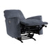 Artem Power Rocker Reclining Chair in Gray - 9645DG-1PW - FAMSA Furniture (TX)