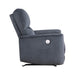 Artem Power Rocker Reclining Chair in Gray - 9645DG-1PW - FAMSA Furniture (TX)