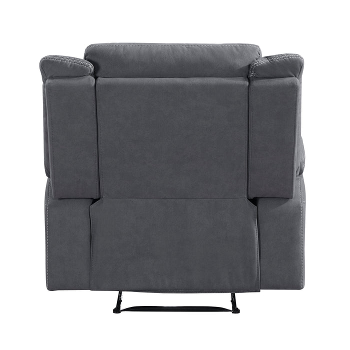 Dean Reclining Chair in Gray - 9646GY-1 - FAMSA Furniture (TX)