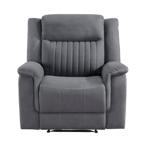 Dean Reclining Chair in Gray - 9646GY-1 - FAMSA Furniture (TX)
