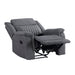 Dean Reclining Chair in Gray - 9646GY-1 - FAMSA Furniture (TX)
