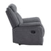 Dean Reclining Chair in Gray - 9646GY-1 - FAMSA Furniture (TX)