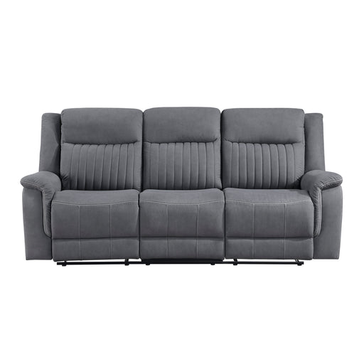 Dean Double Reclining Sofa in Gray - 9646GY-3 - FAMSA Furniture (TX)