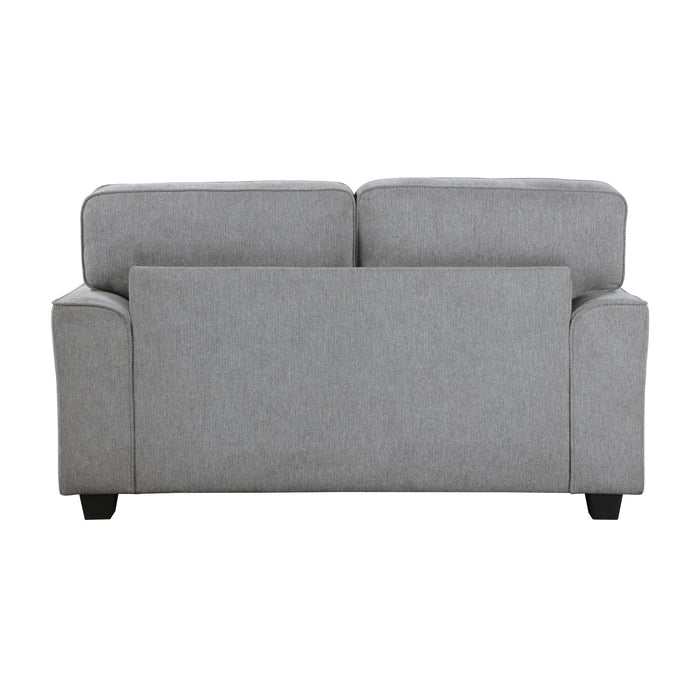 Bradford Loveseat in Gray - 9648GY-2 - FAMSA Furniture (TX)
