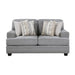 Bradford Loveseat in Gray - 9648GY-2 - FAMSA Furniture (TX)