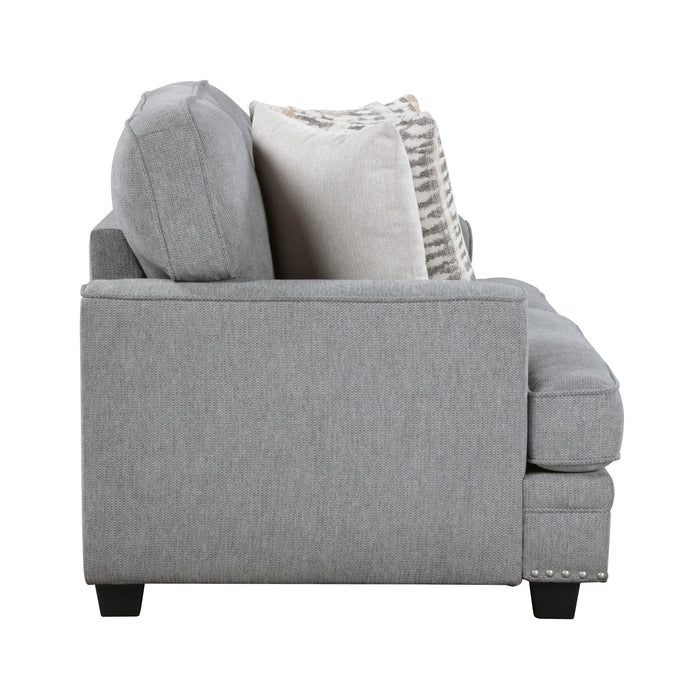 Bradford Loveseat in Gray - 9648GY-2 - FAMSA Furniture (TX)