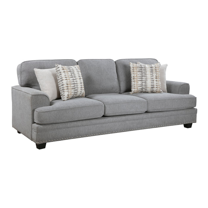 Bradford Sofa in Gray - 9648GY-3 - FAMSA Furniture (TX)