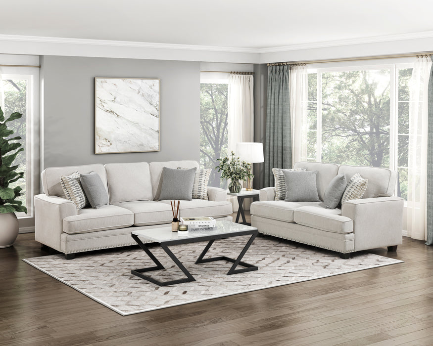 Bradford Sofa in Beige - 9648SN-3 - FAMSA Furniture (TX)
