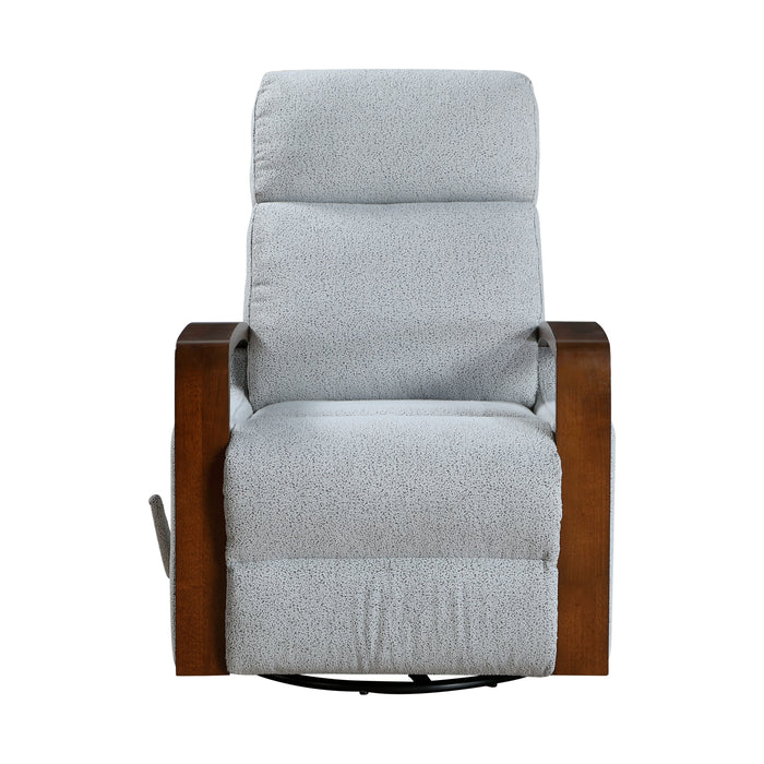 9659GRY-1 Swivel Glider Reclining Chair image