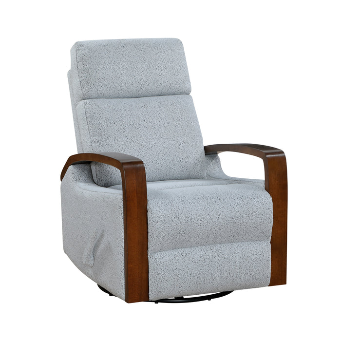 9659GRY-1 Swivel Glider Reclining Chair image