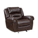 Center Hill Glider Reclining Chair in Brown - 9668NBR-1 - FAMSA Furniture (TX)