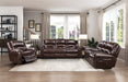 Center Hill Glider Reclining Chair in Brown - 9668NBR-1 - FAMSA Furniture (TX)