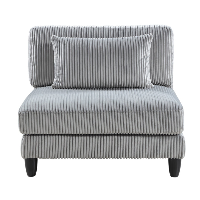 9688GY-AC Armless Chair image