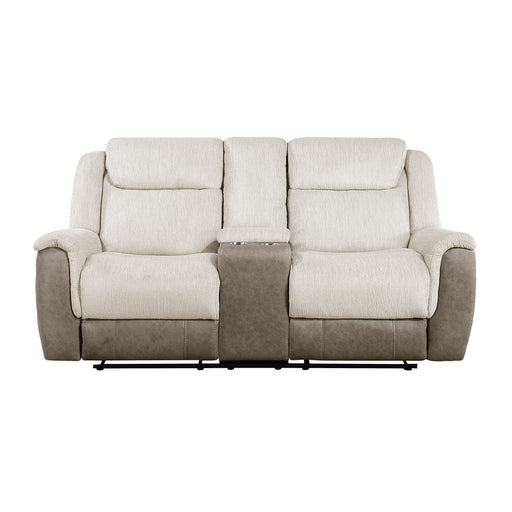 9703BE-2 Double Reclining Love Seat with Center Console image
