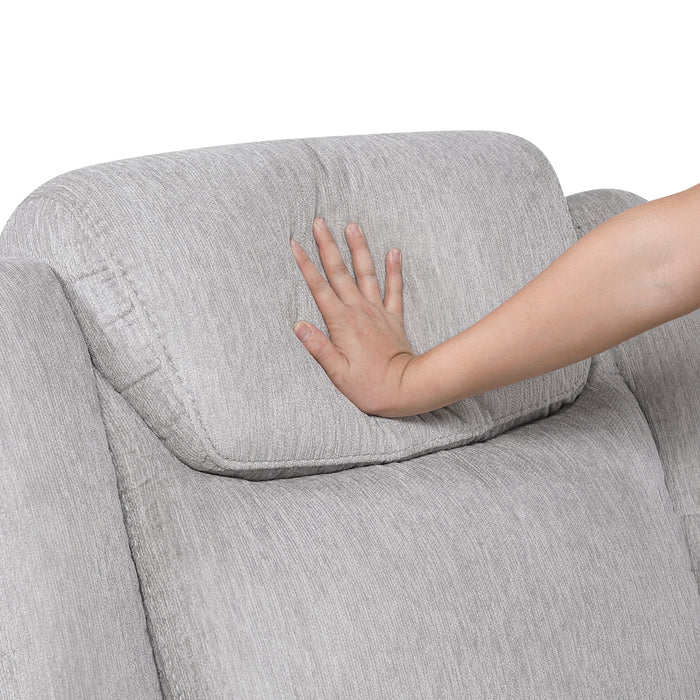 9703GY-3 Double Reclining Sofa image