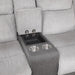 9703GY-2 Double Reclining Love Seat with Center Console image