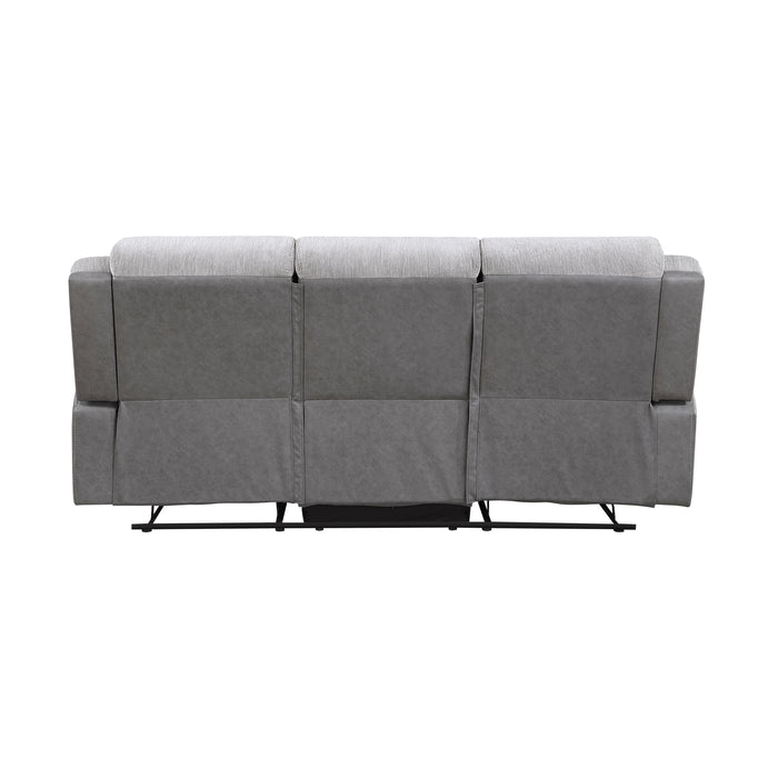 9703GY-3 Double Reclining Sofa image