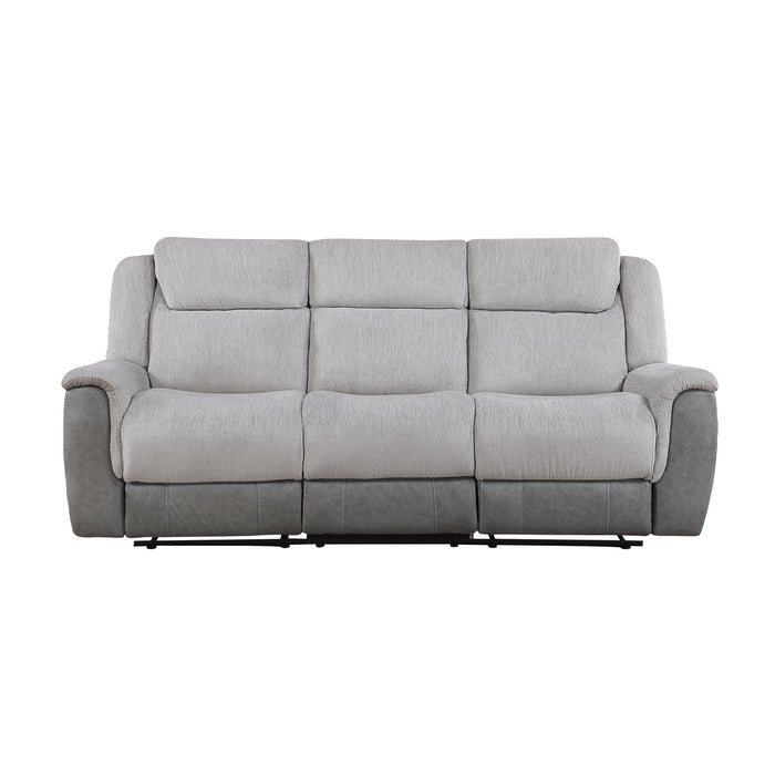 9703GY-3 Double Reclining Sofa image