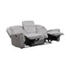 9703GY-3 Double Reclining Sofa image