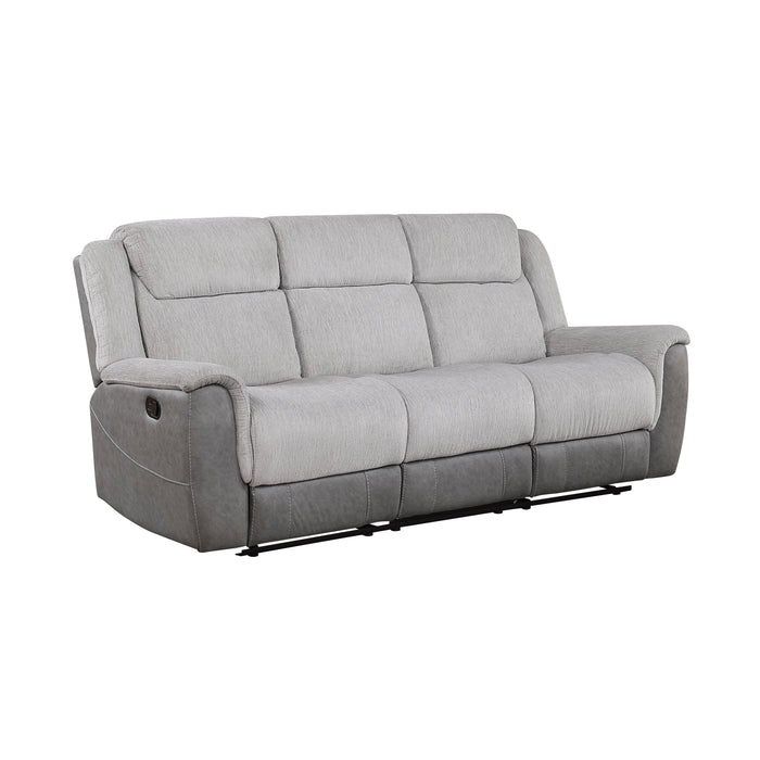 9703GY-3 Double Reclining Sofa image