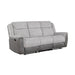 9703GY-3 Double Reclining Sofa image