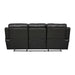 Marille 2pc Set: Sofa, Love in Black - 9724BLK*2 - FAMSA Furniture (TX)