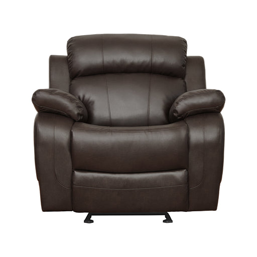 Marille Glider Reclining Chair in Brown - 9724BRW-1 - FAMSA Furniture (TX)