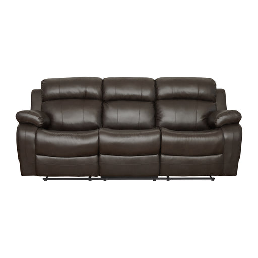 Marille 2pc Set: Sofa, Love in Brown - 9724BRW*2 - FAMSA Furniture (TX)