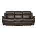 Marille 2pc Set: Sofa, Love in Brown - 9724BRW*2 - FAMSA Furniture (TX)