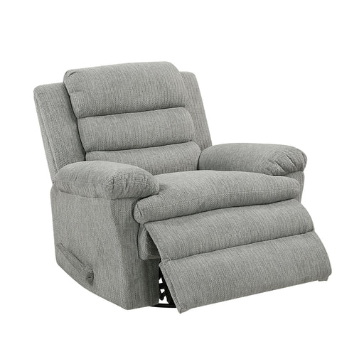 Oxford Swivel Glider Reclining Chair - Gray