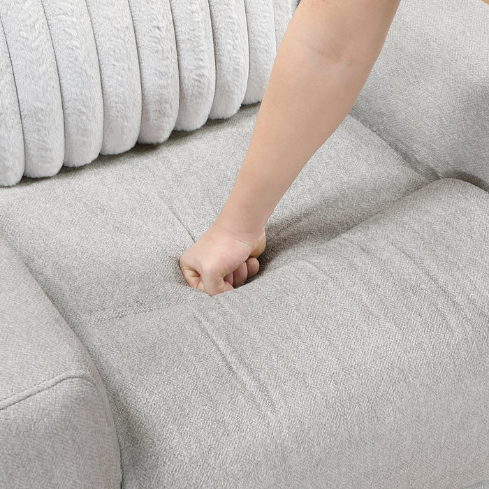9728LGY-3 Double Reclining Sofa image