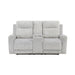 9728LGY-2 Double Reclining Love Seat with Center Console image