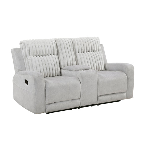 9728LGY-2 Double Reclining Love Seat with Center Console image