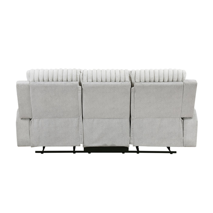 9728LGY-3 Double Reclining Sofa image