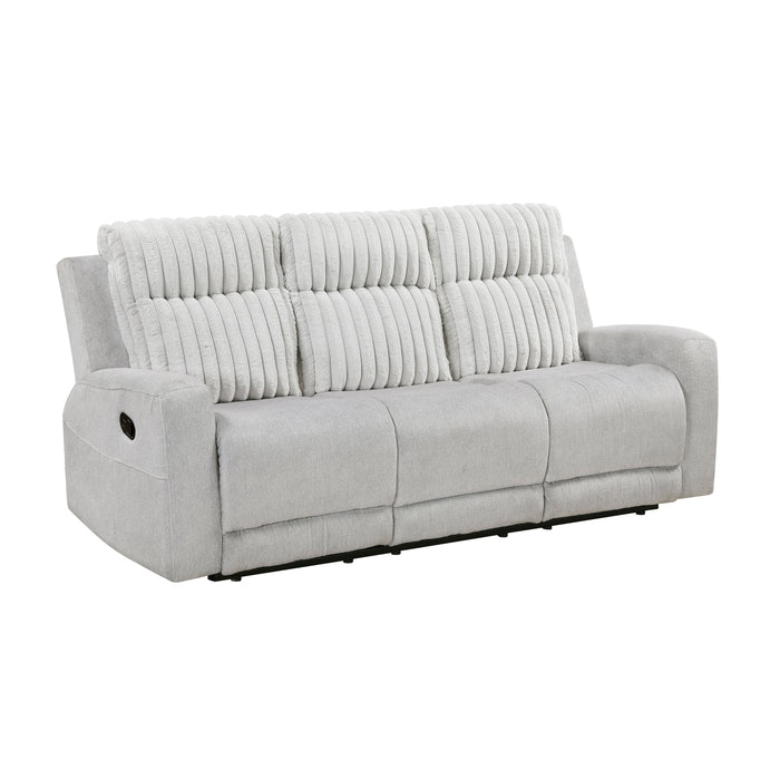 9728LGY-3 Double Reclining Sofa image